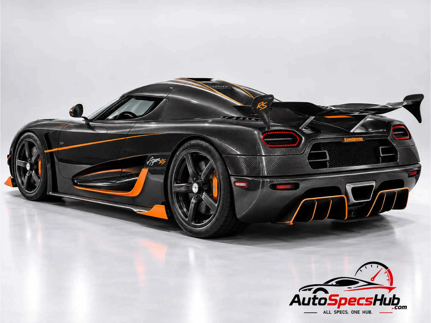 2015 Koenigsegg Agera RS rear three-quarter view