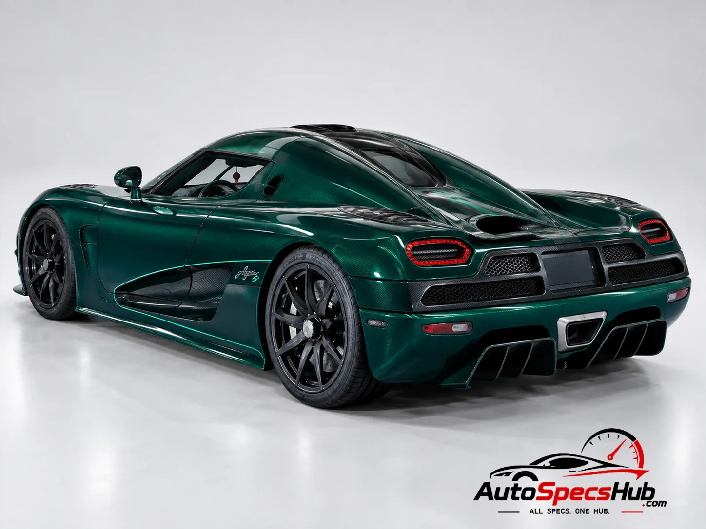 2012 Koenigsegg Agera S rear three-quarter view