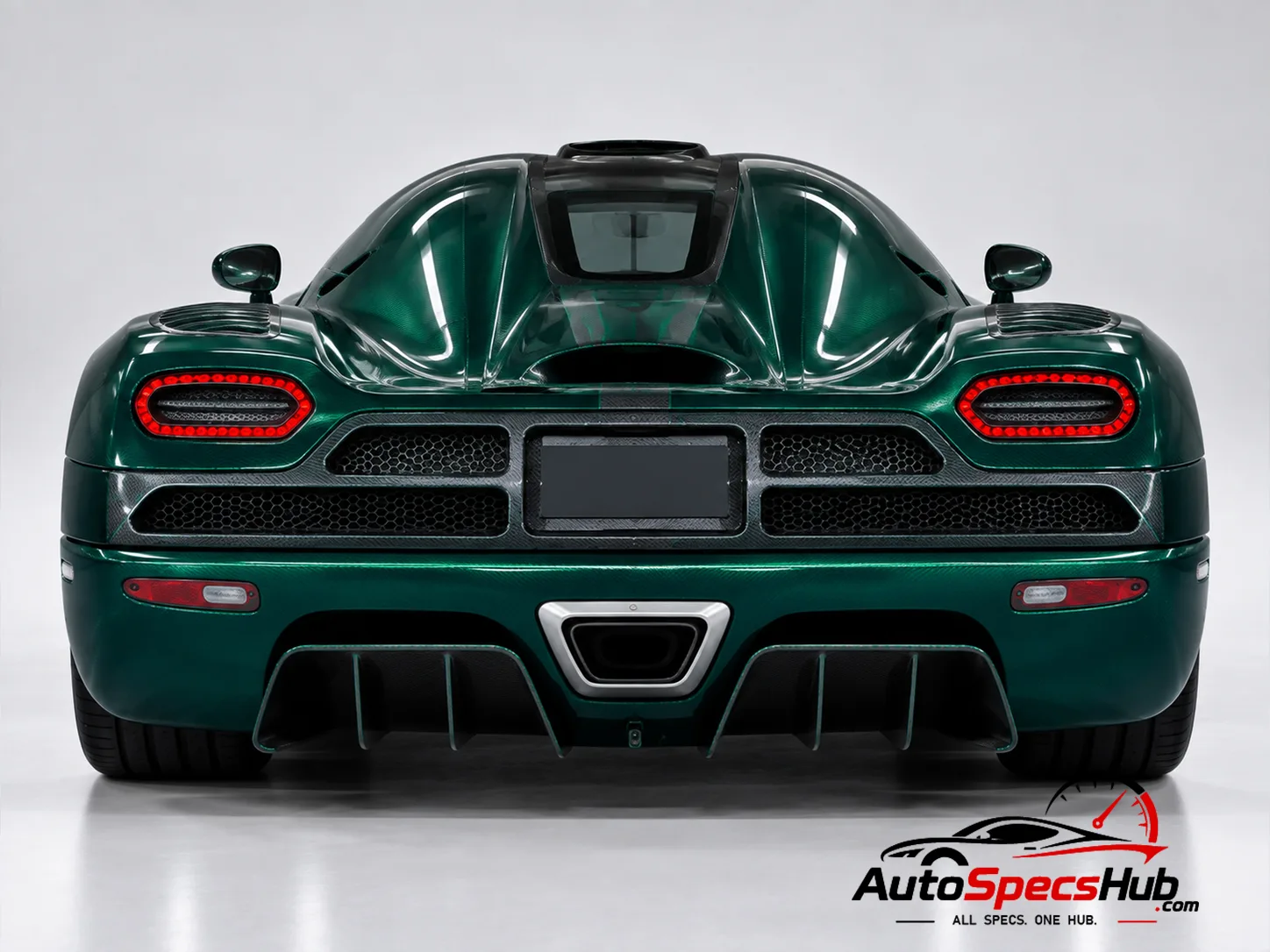 2012 Koenigsegg Agera S rear view