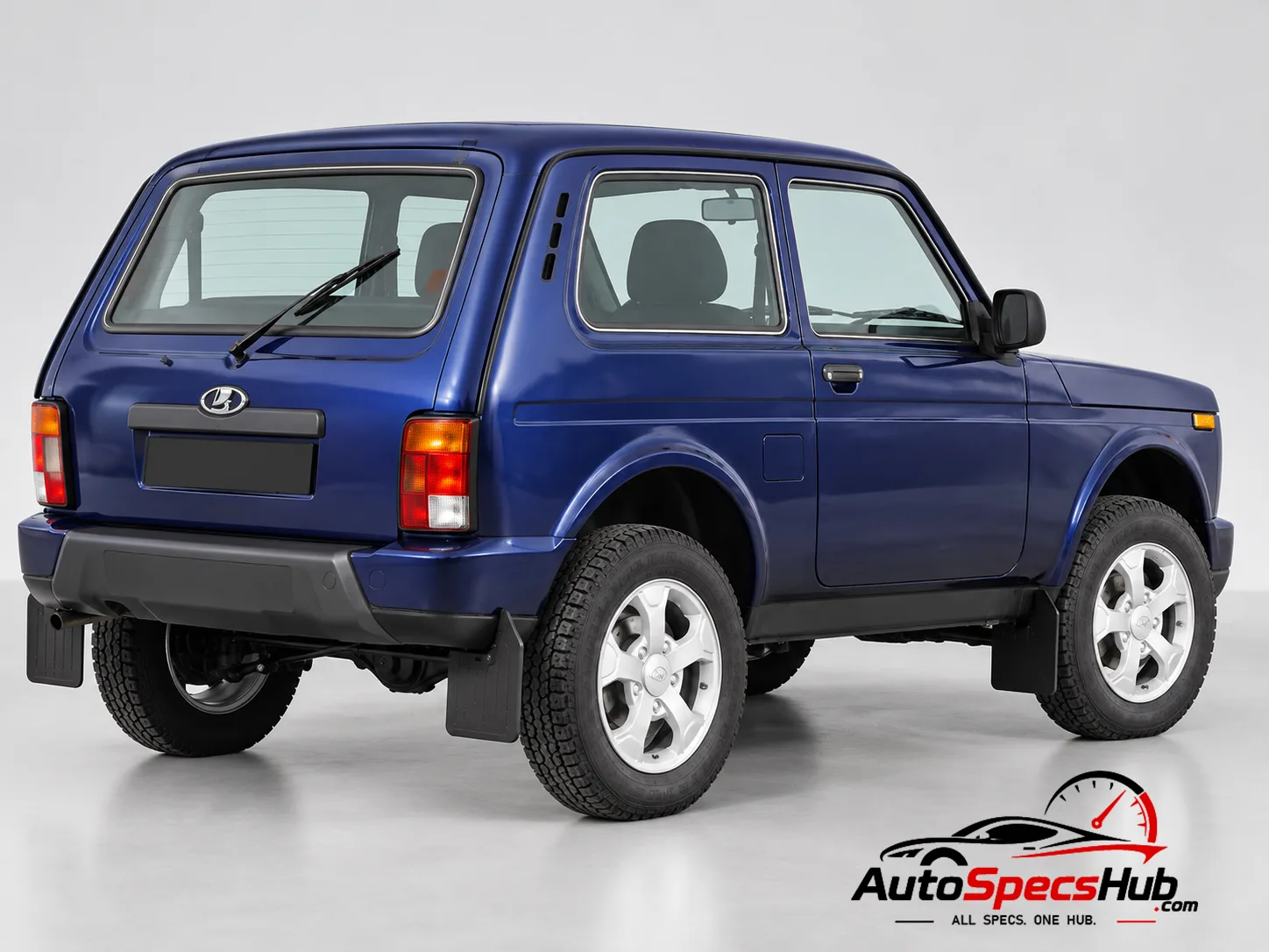 2016 Lada Urban 1.7 LPG / Petrol rear three-quarter view