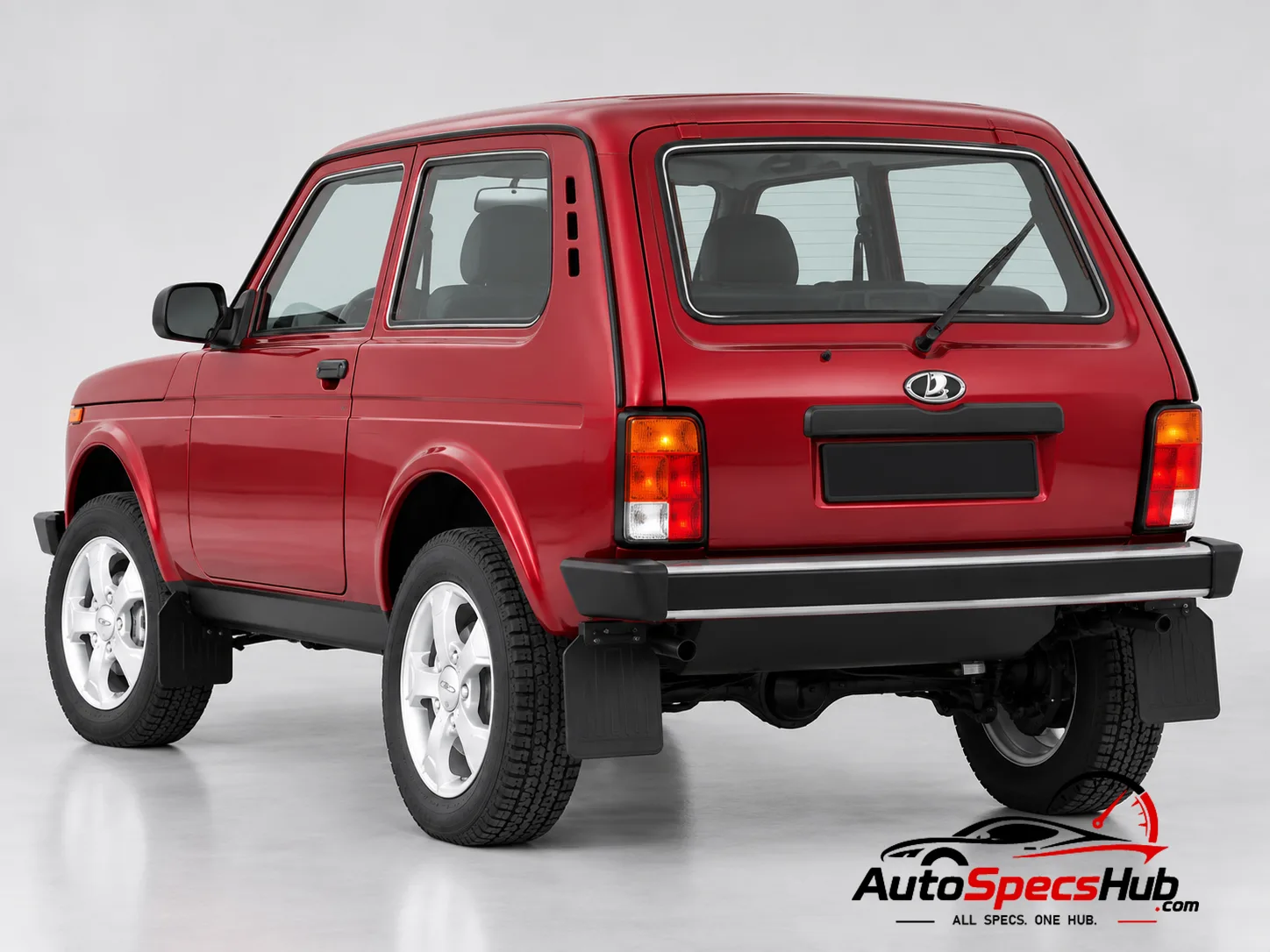2016 Lada Urban 1.7 LPG rear three-quarter view