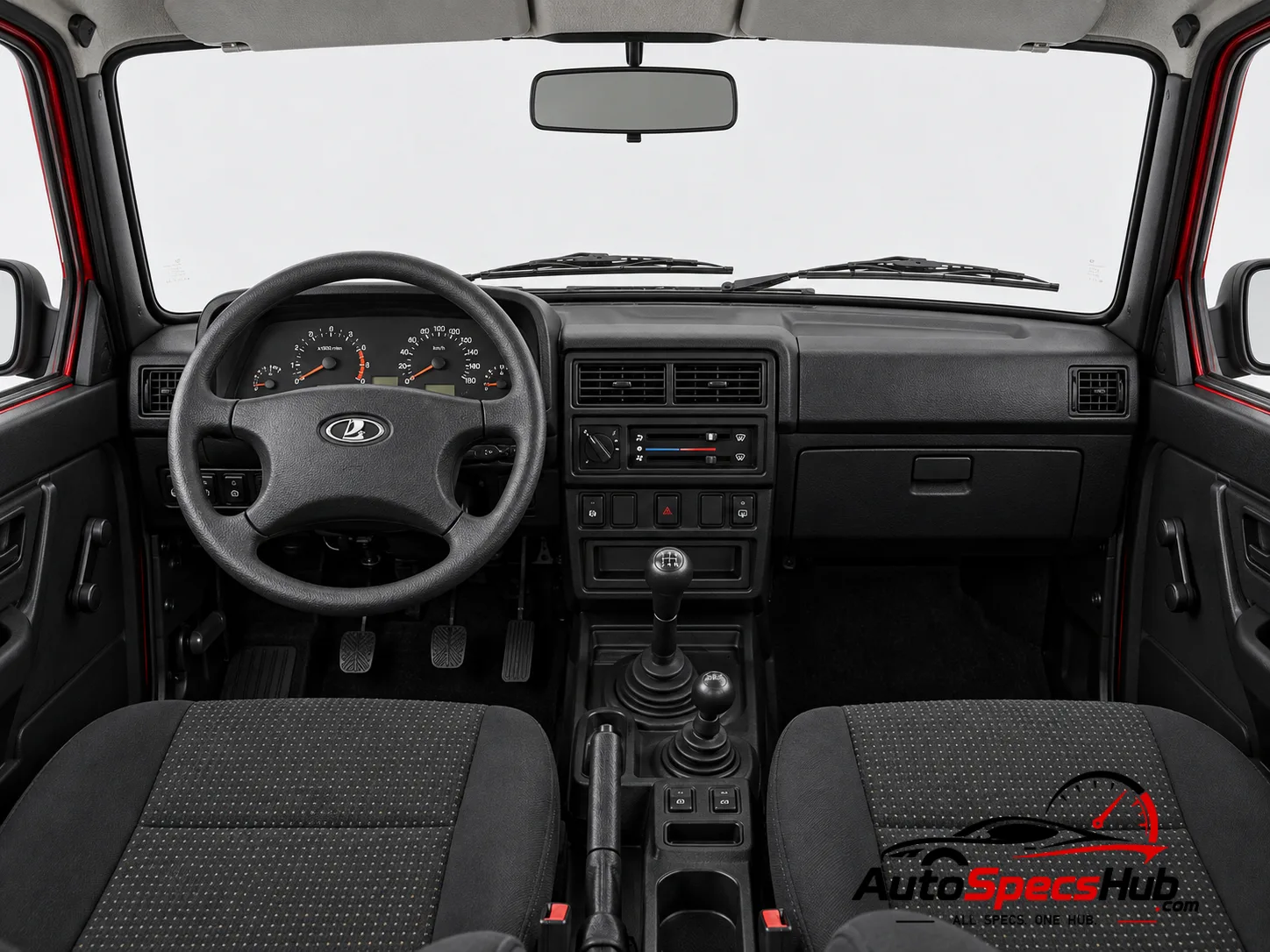 2016 Lada Urban 1.7 LPG interior dashboard and front cabin