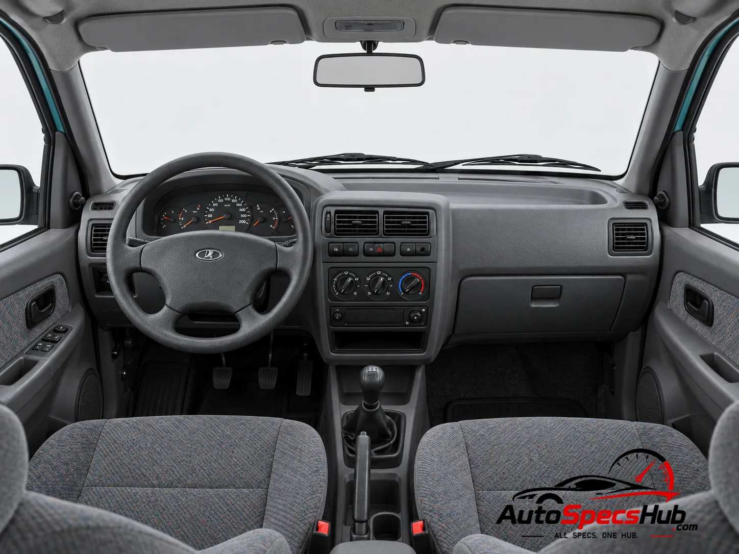 1999 Lada Nadezhda VAZ-2120 interior dashboard and front cabin