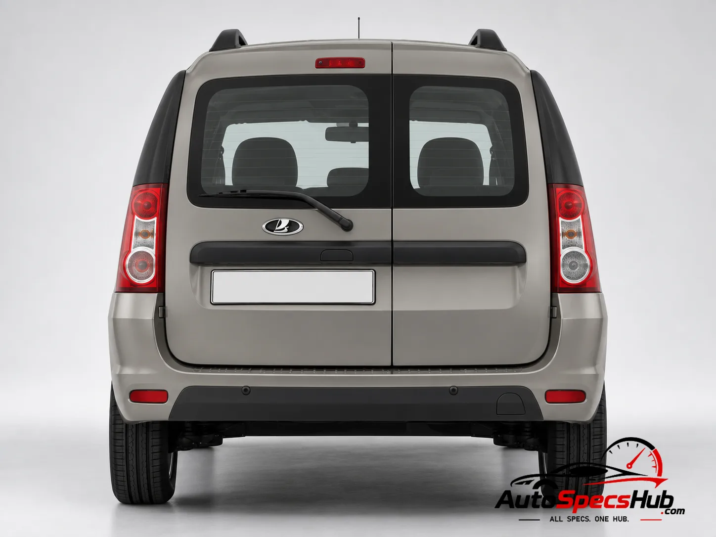 2012 Lada Largus 16v rear view