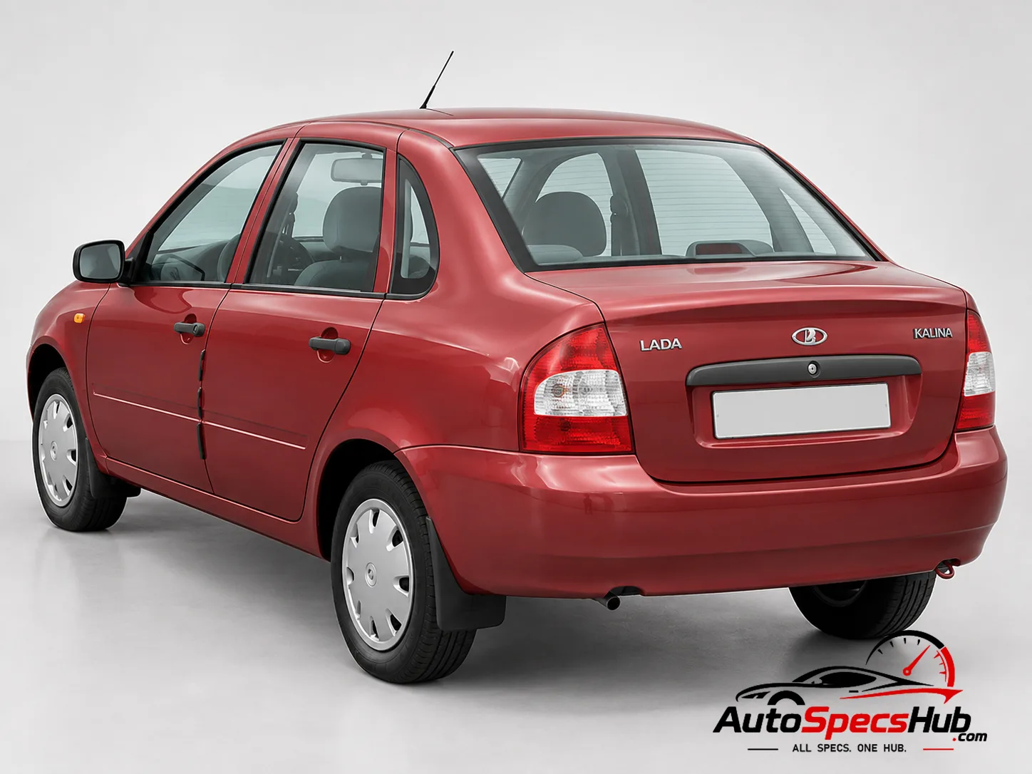 2005 Lada Kalina 1118 rear three-quarter view