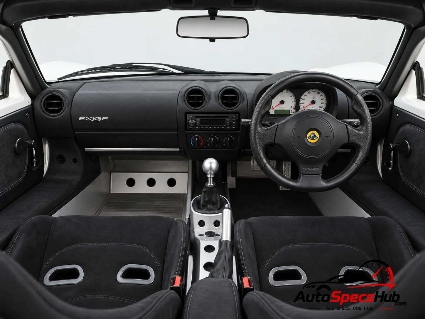 2000 Lotus Exige S1 interior dashboard view