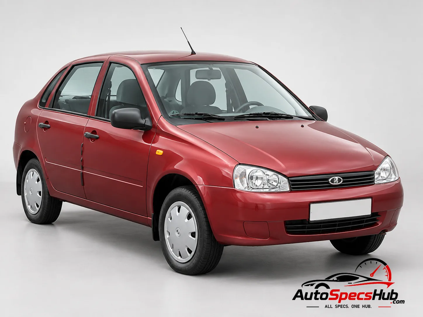 2009 Lada Kalina 1118 front three-quarter view