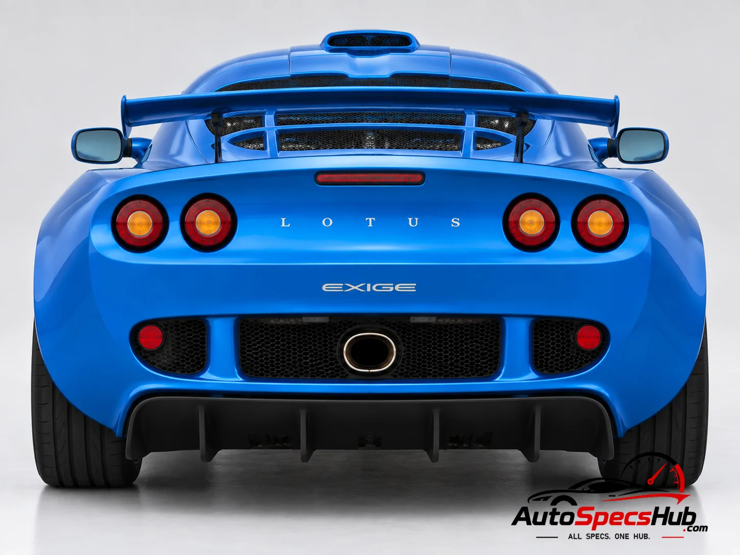 2006 Lotus Exige S rear view