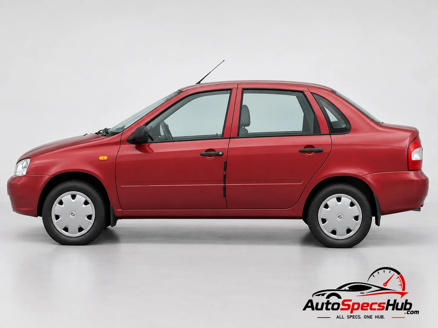 2009 Lada Kalina 1118 side profile