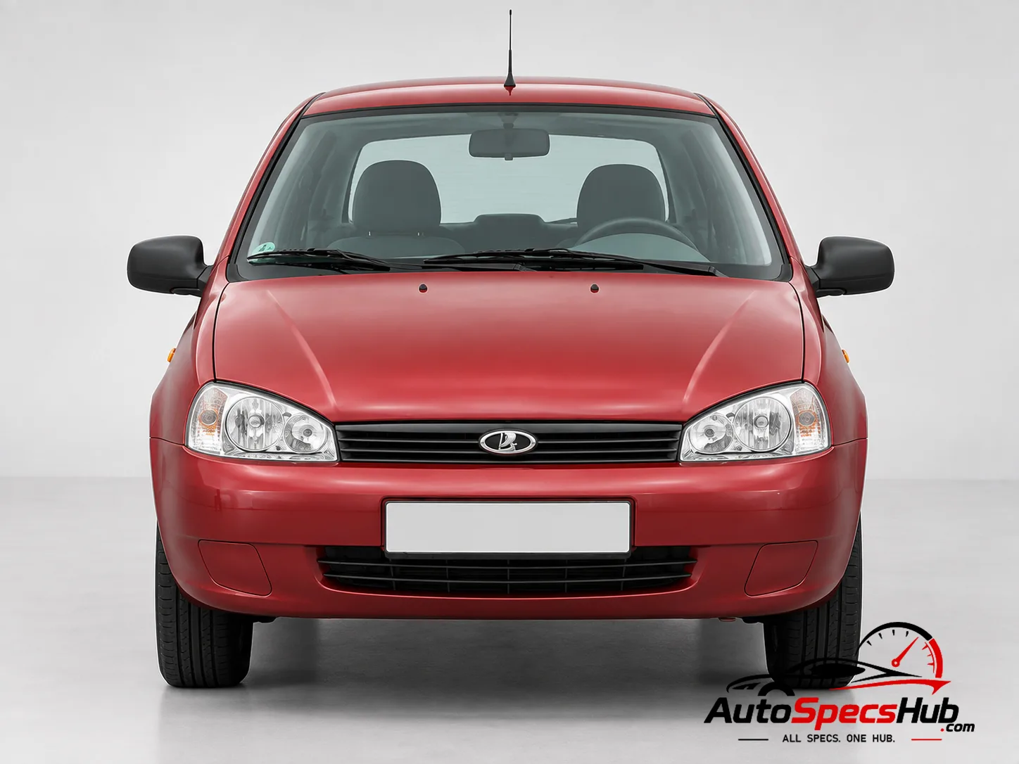 2009 Lada Kalina 1118 front view