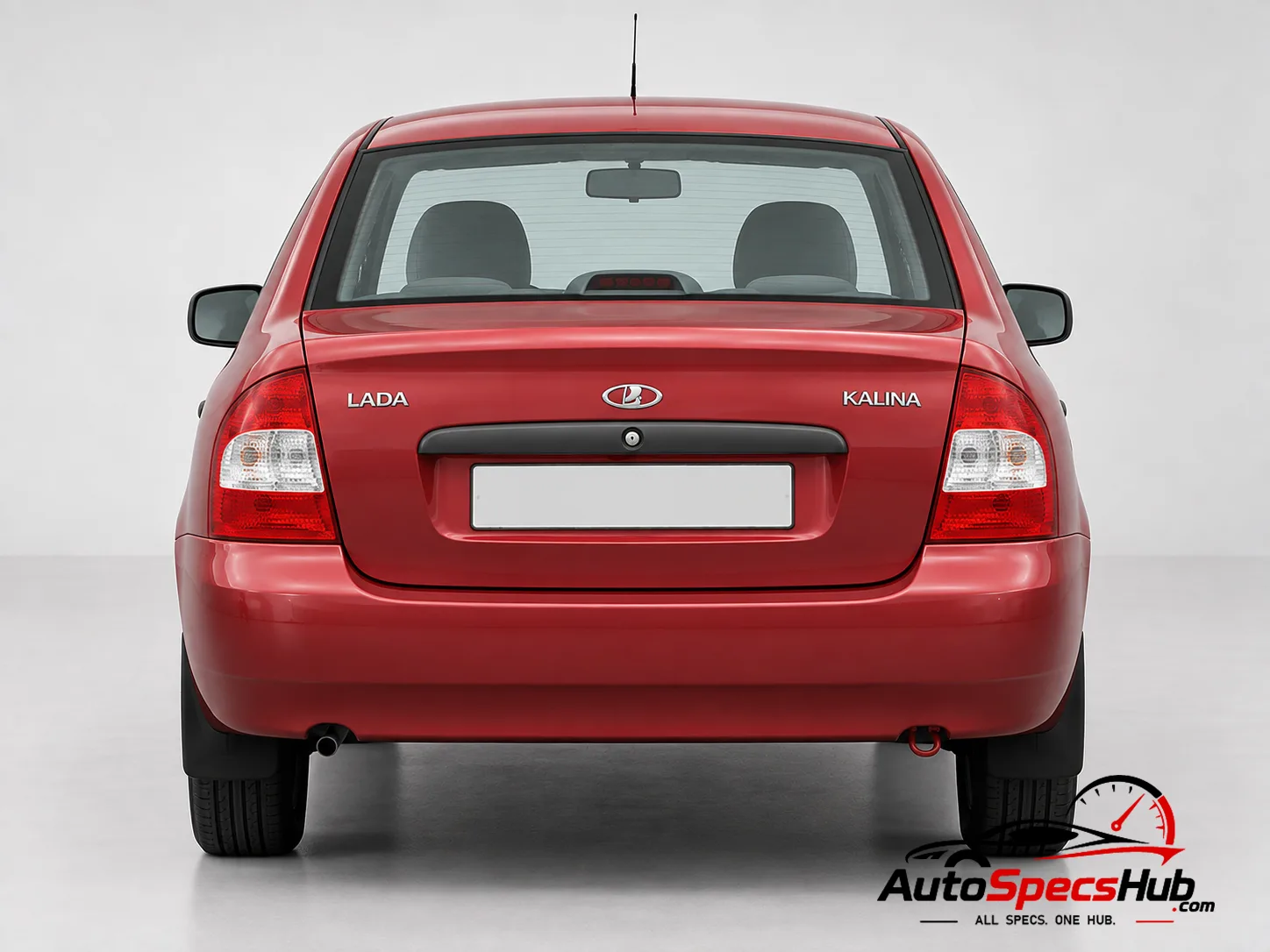 2009 Lada Kalina 1118 rear view