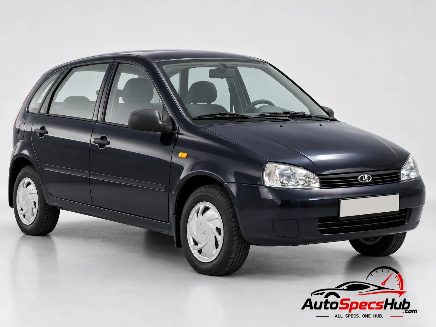2009 Lada Kalina 1119 front three-quarter view