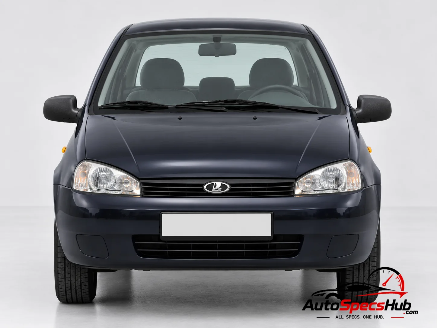 2009 Lada Kalina 1119 front view