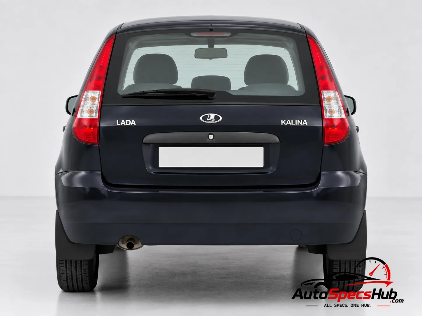 2009 Lada Kalina 1119 rear view