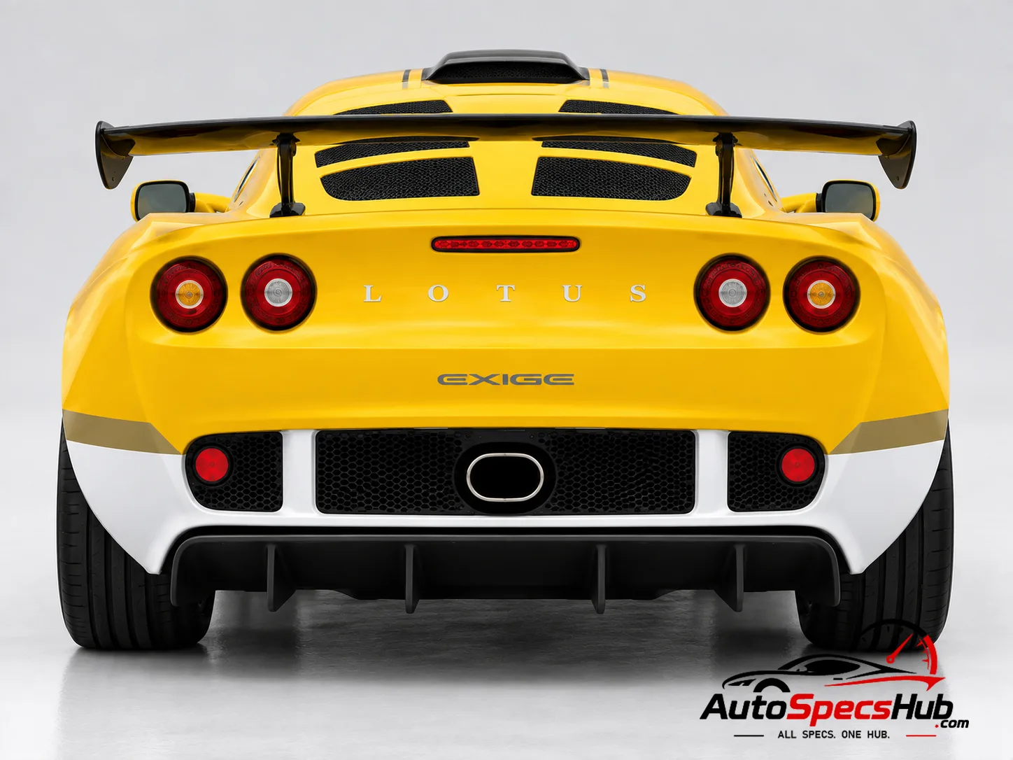 2008 Lotus Exige Sprint rear view