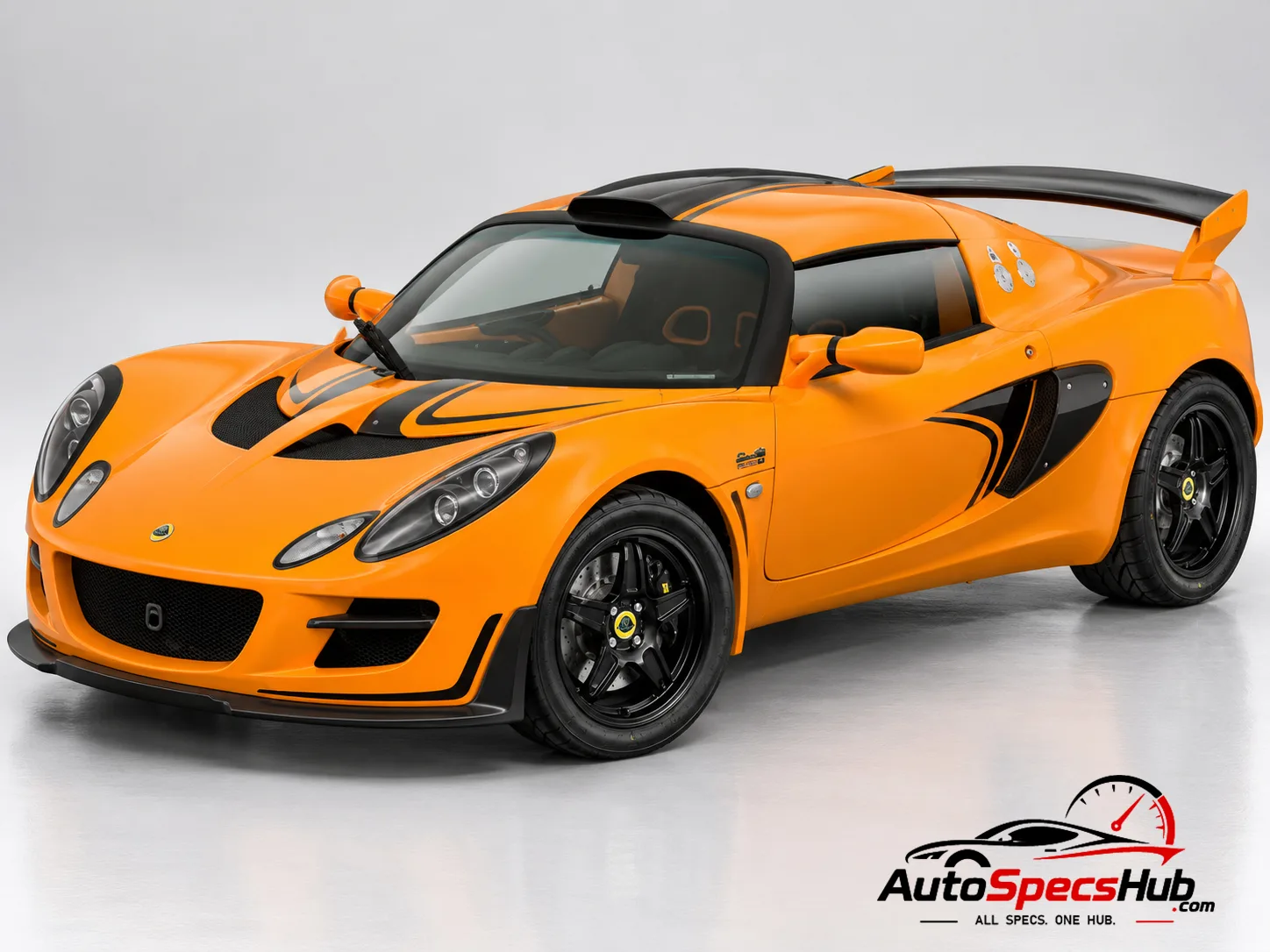 2009 Lotus Exige Cup 260 front three-quarter view