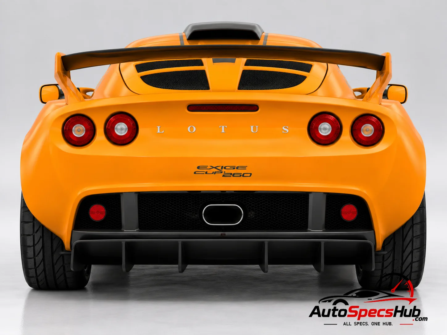 2009 Lotus Exige Cup 260 rear view