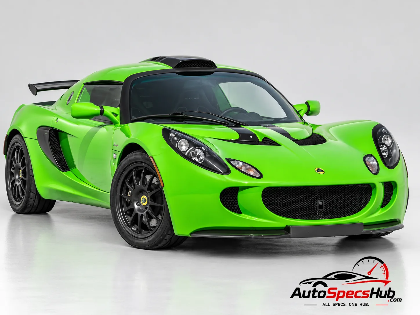 2009 Lotus Exige S 260 front three-quarter view