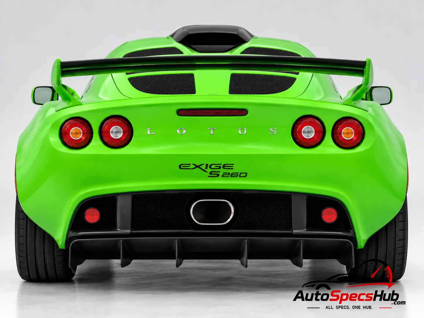 2009 Lotus Exige S 260 rear view