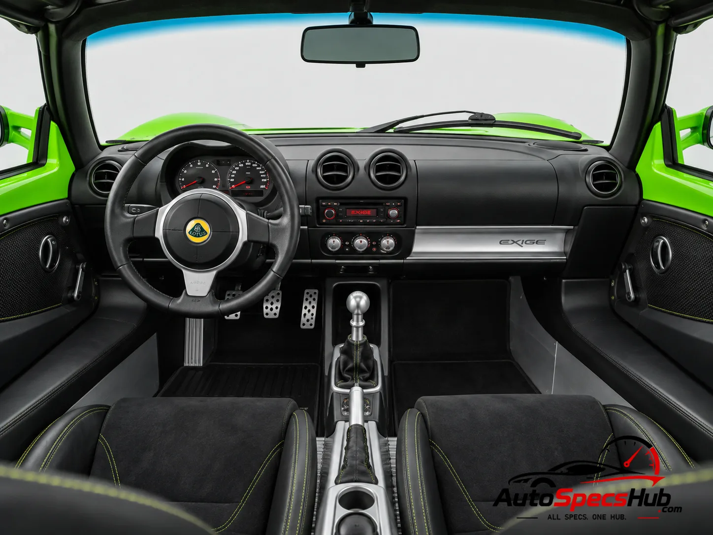 2009 Lotus Exige S 260 interior cockpit and seats
