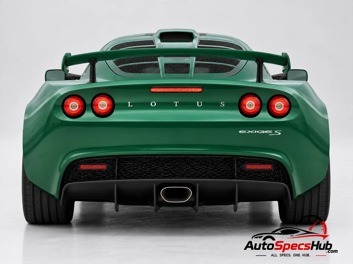 2012 Lotus Exige S rear view