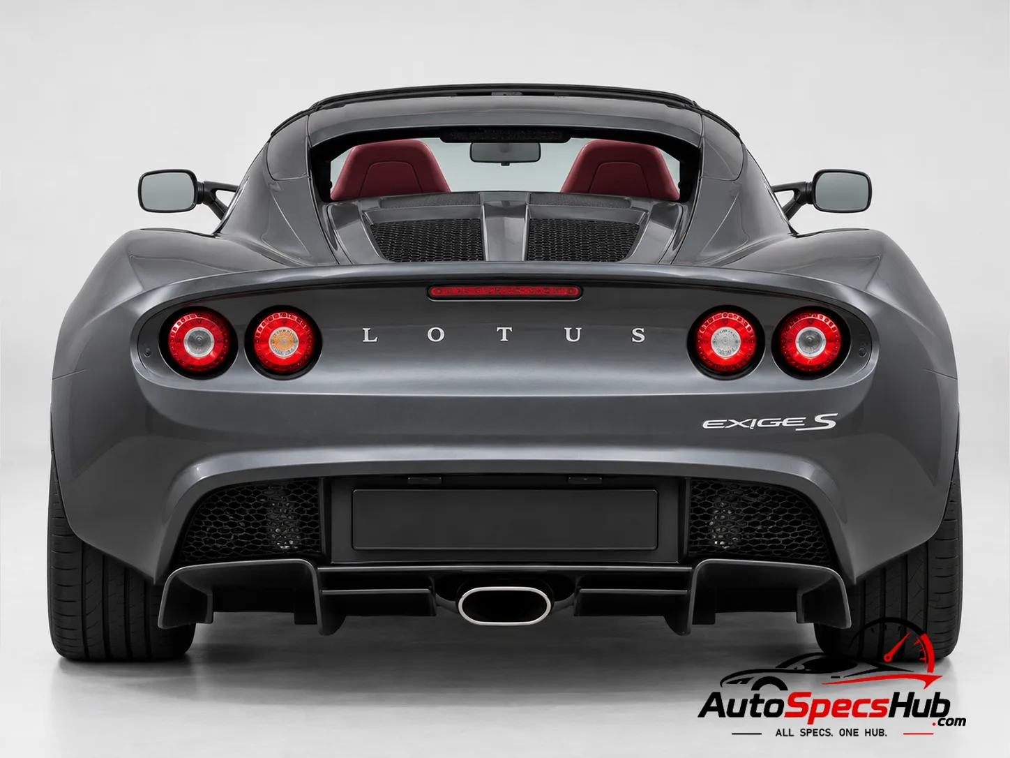 2013 Lotus Exige S Roadster rear view
