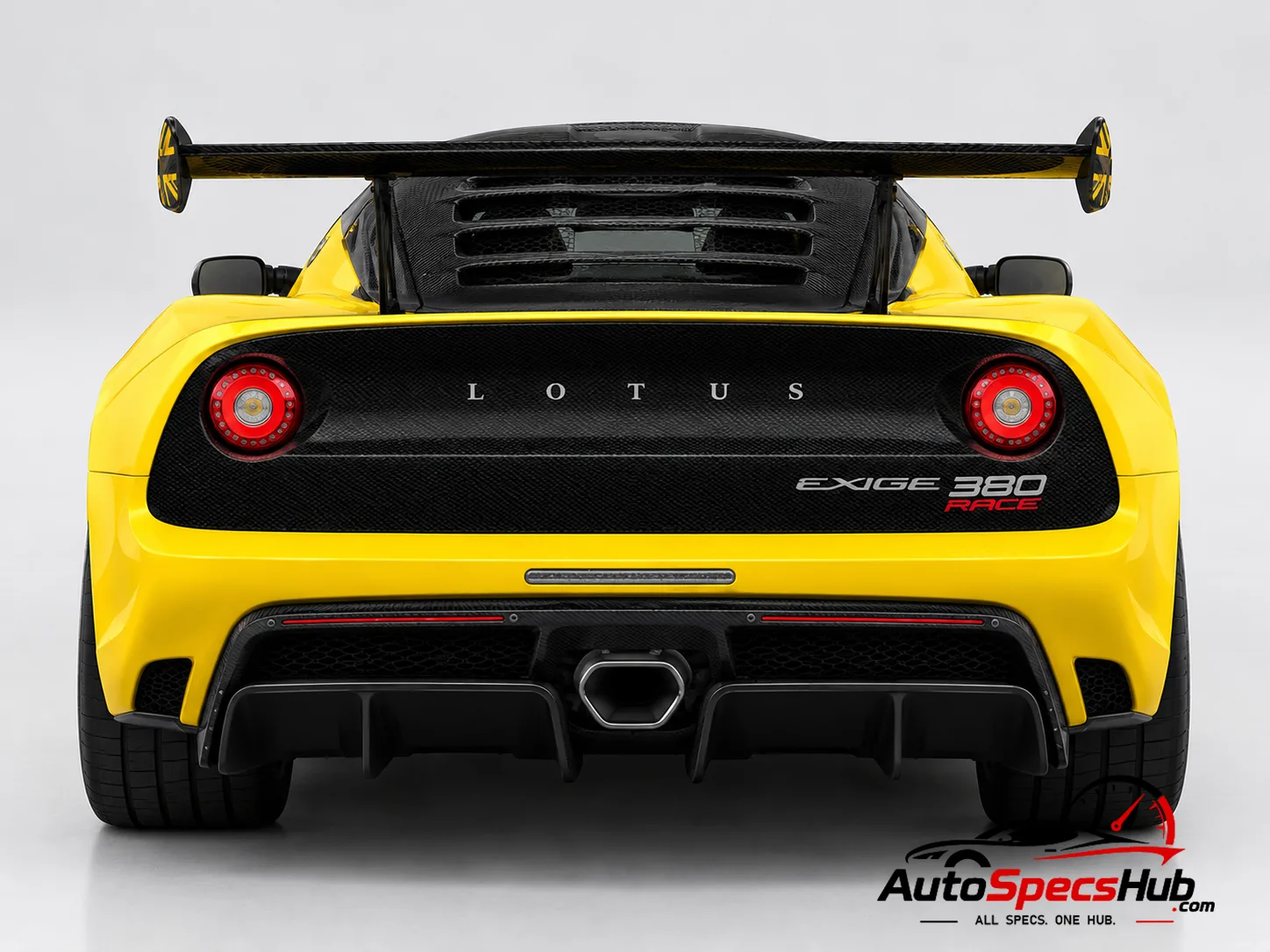 2015 Lotus Exige Race 380 rear view