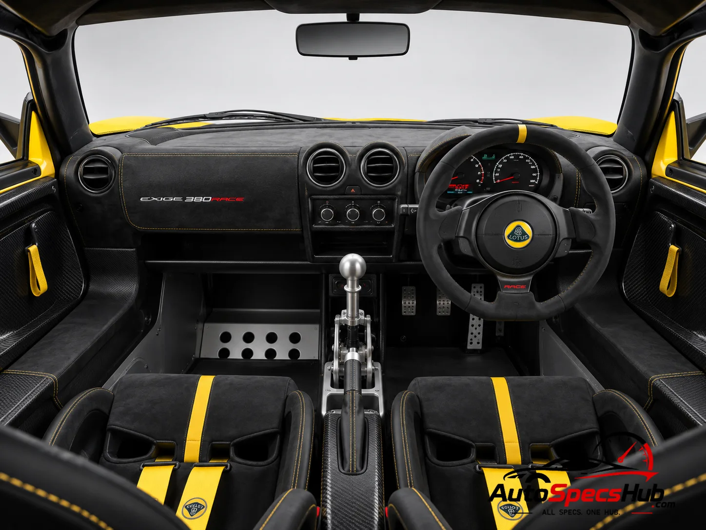 2015 Lotus Exige Race 380 interior cockpit and seats