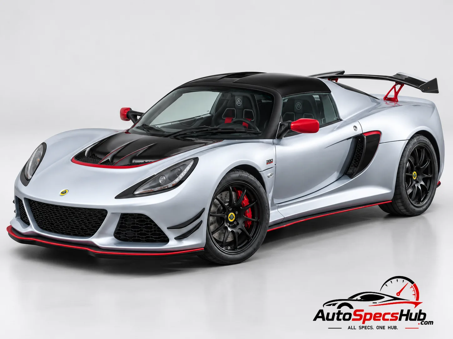 2015 Lotus Exige Sport 380 front three-quarter view
