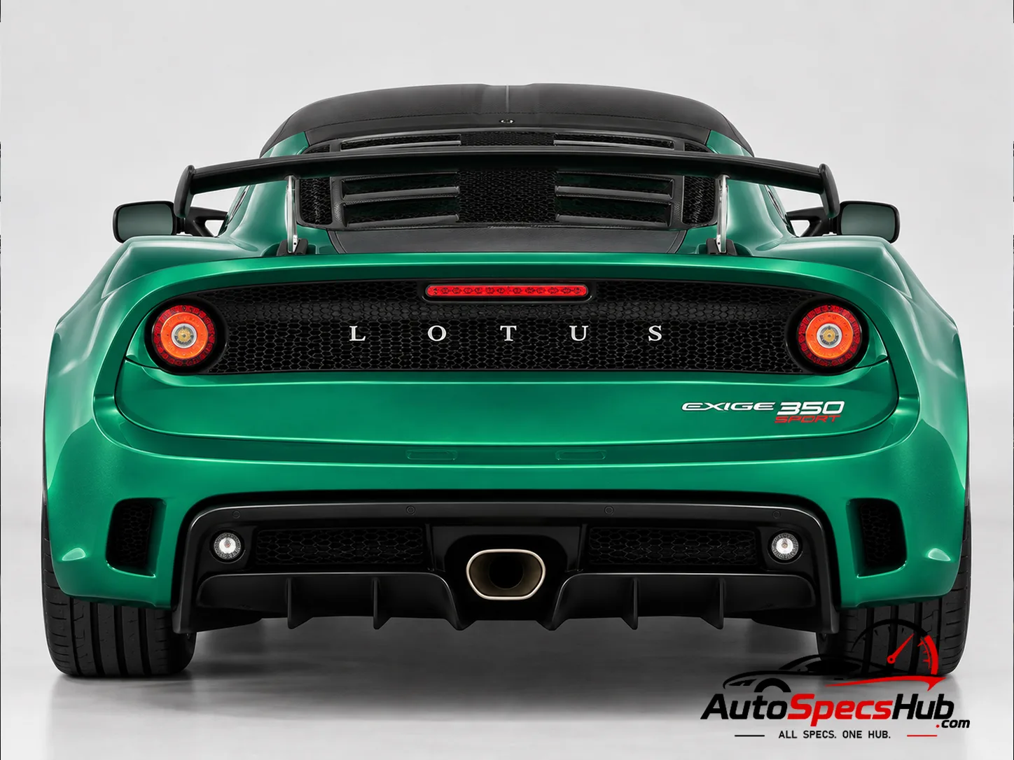 2015 Lotus Exige Sport 350 rear view