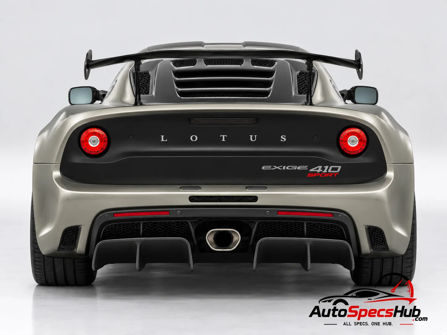 2018 Lotus Exige Sport 410 rear view
