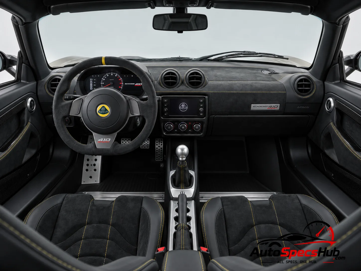 2018 Lotus Exige Sport 410 interior cockpit and seats