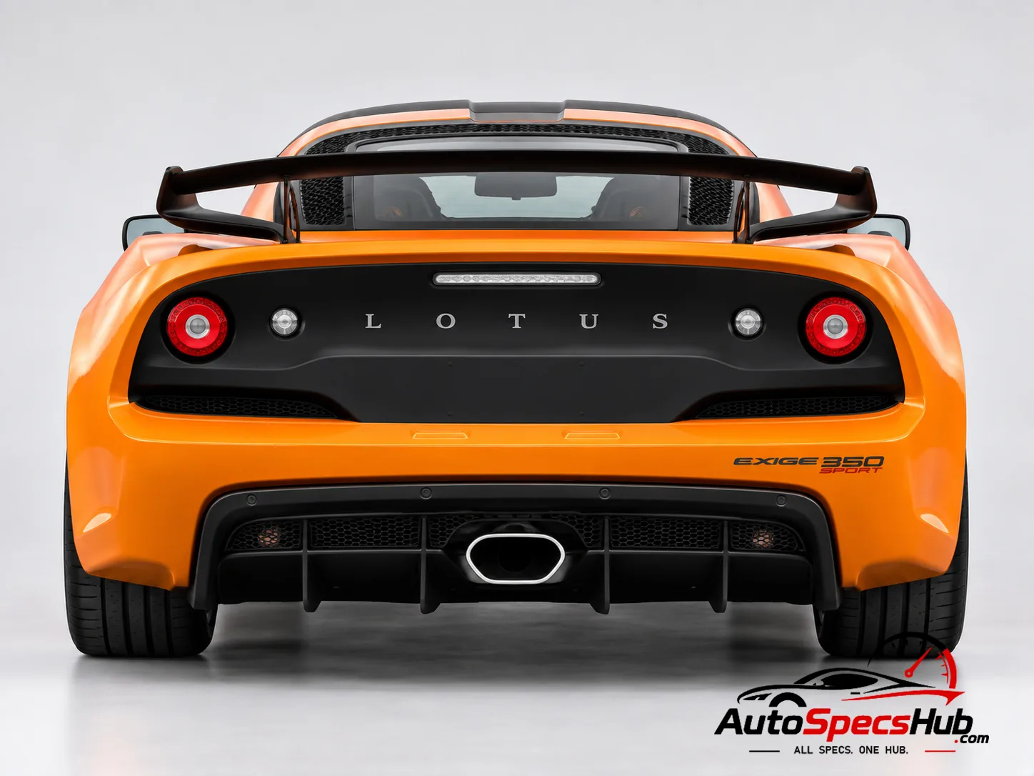 2019 Lotus Exige Sport 350 rear view