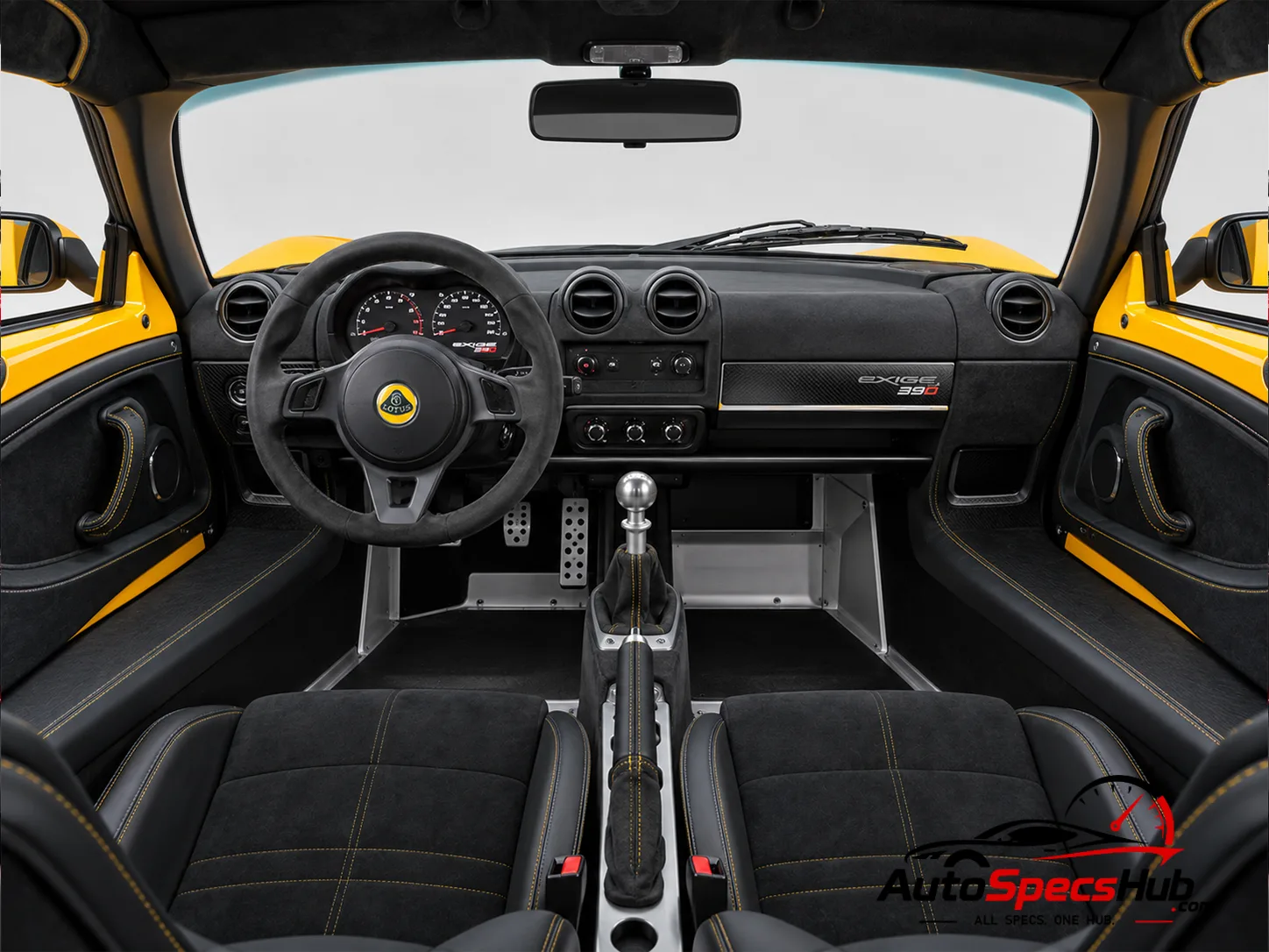 2021 Lotus Exige Sport 390 interior cockpit and seats