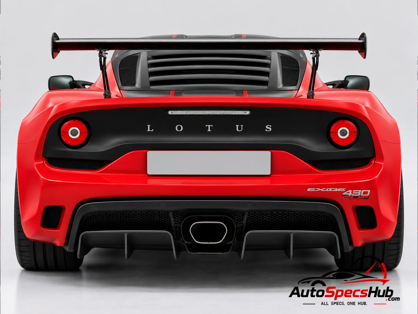 2017 Lotus Exige Cup 430 rear view