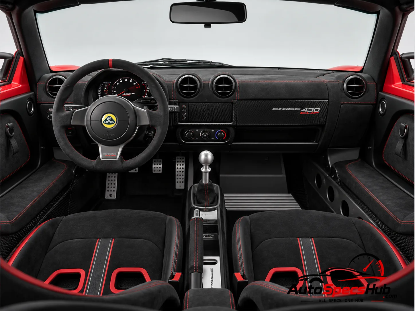 2017 Lotus Exige Cup 430 interior cockpit and seats